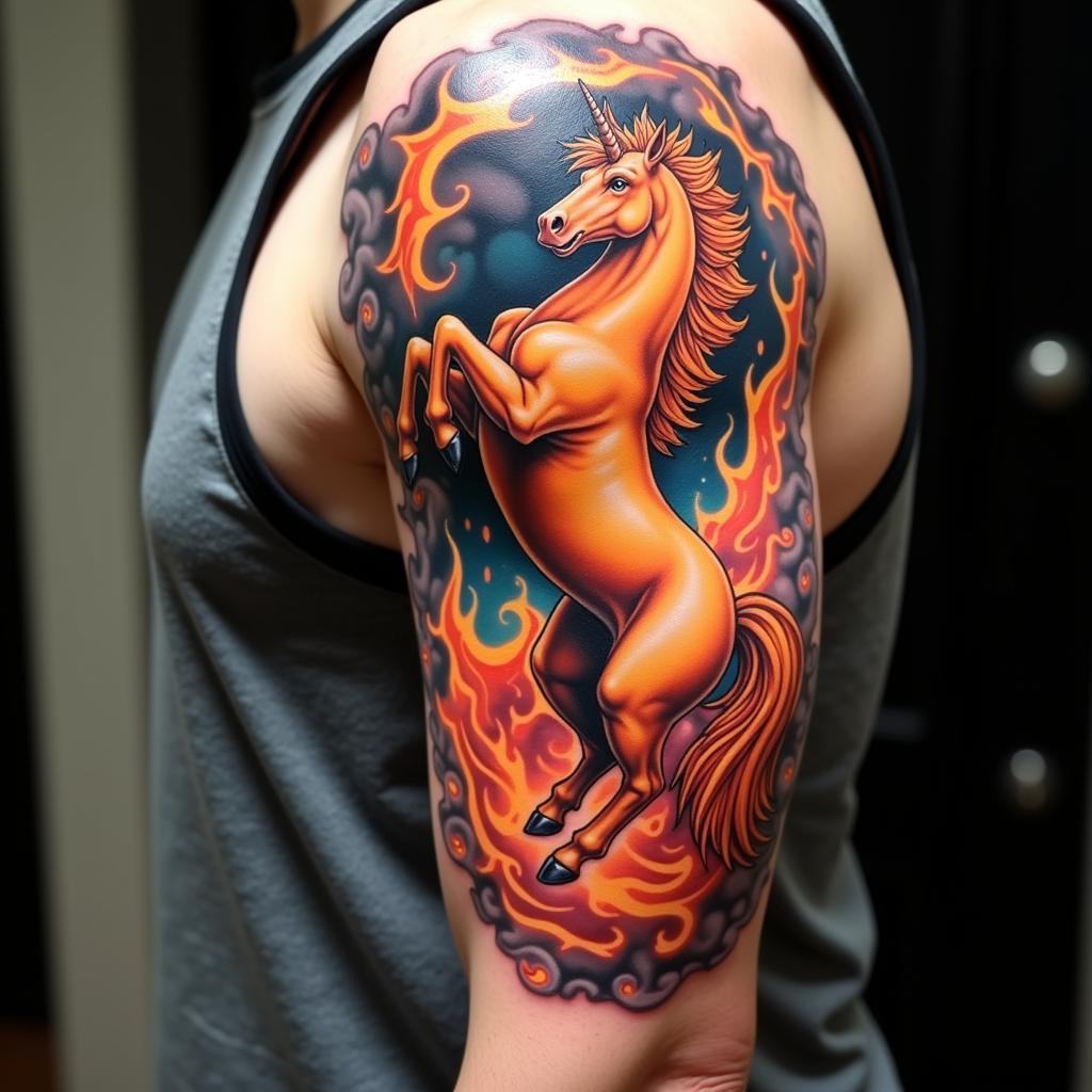 hình xăm phong thủy